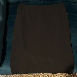 Theory Elegant Black Pencil Skirt